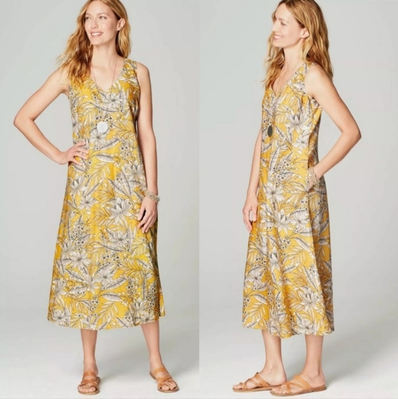 J. Jill Dresses J Jill Linen Dress Poshmark